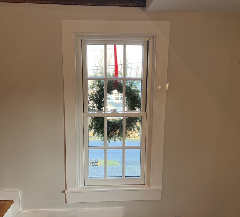 Pella Architect Double Hung In A New Canaan Farmhouse
